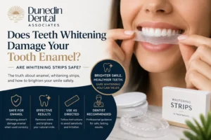 Does Teeth Whitening Damage Your Tooth Enamel? Are Whitening Strips Safe?